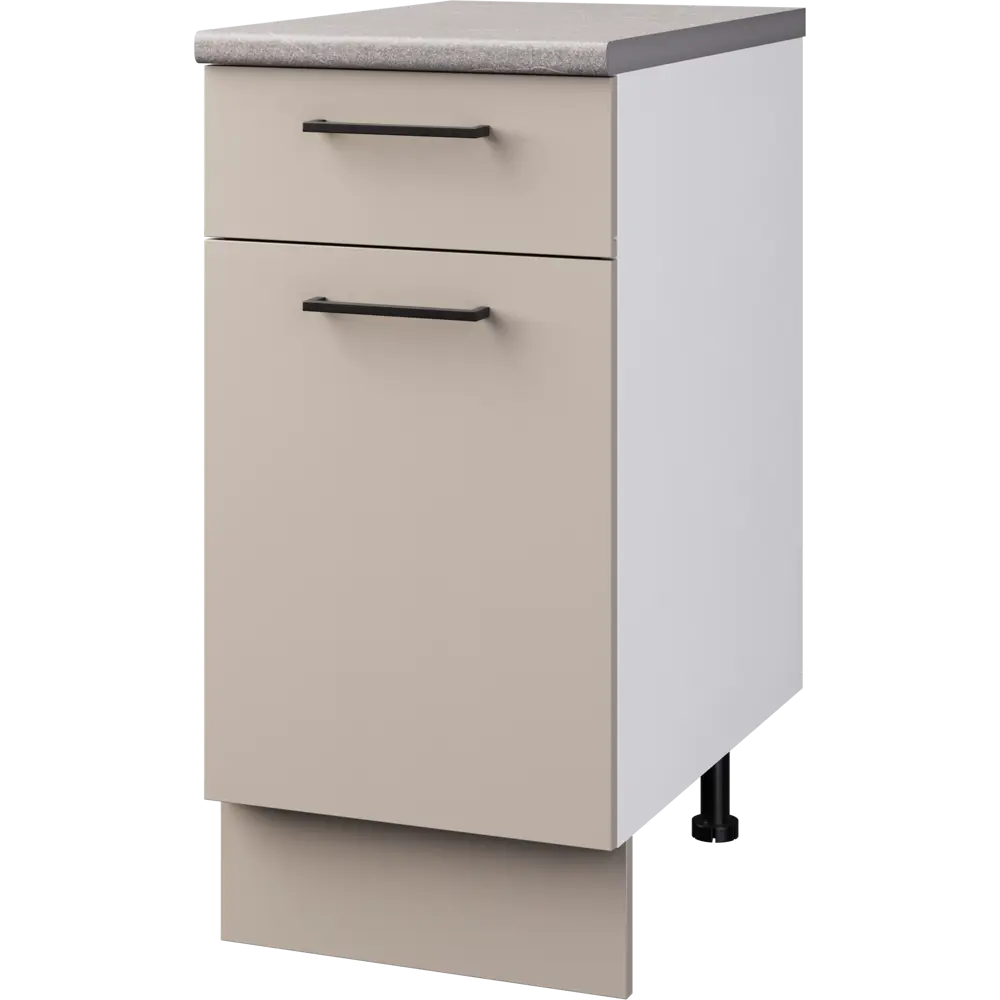 Напольный шкаф Орель 40x85x60 см ЛДСП цвет бежевый 89451097 STLM-2140528 Santreyd - Вид №2