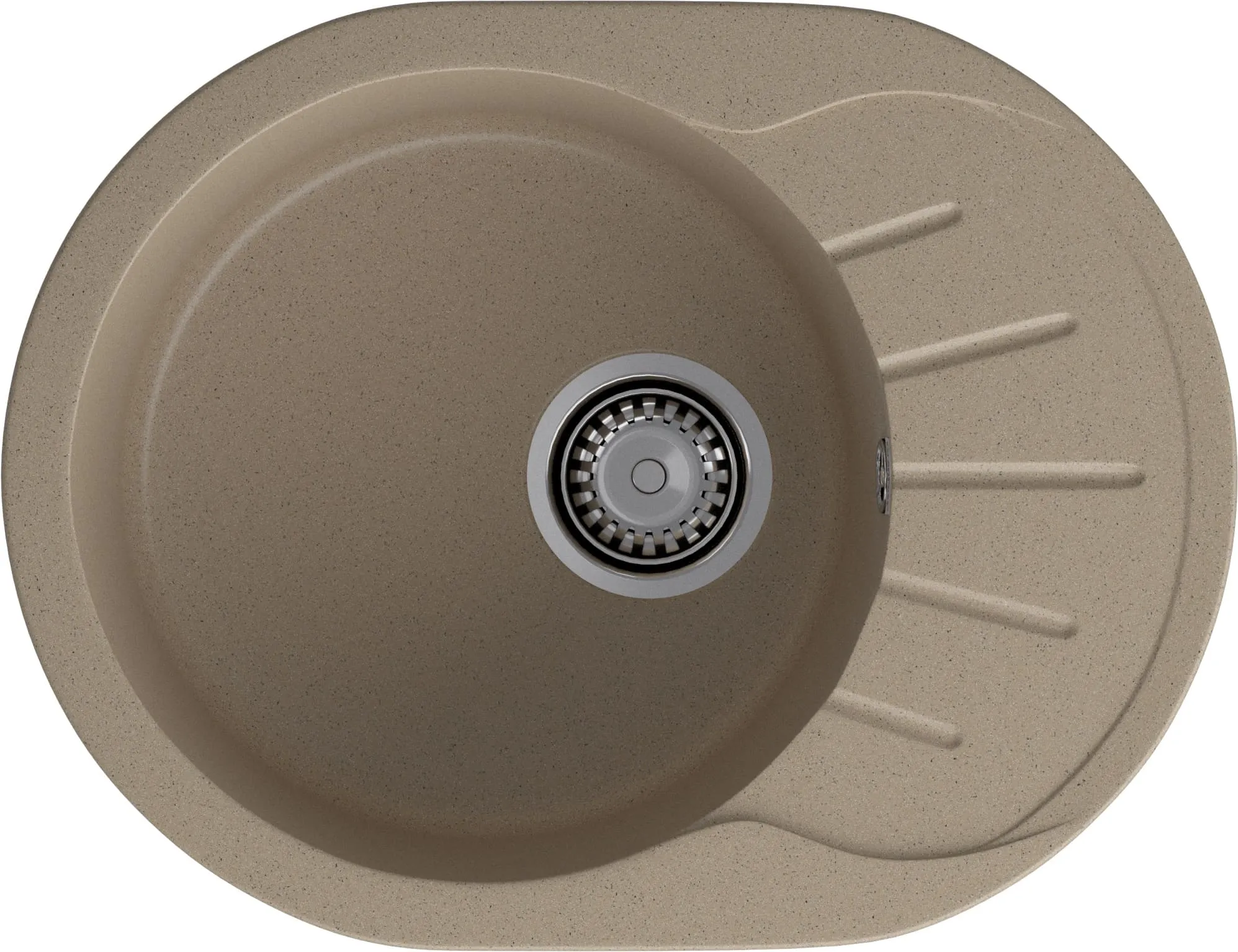 Кухонная мойка Искусственный камень RONDO S577 GranFest R-580L-S577