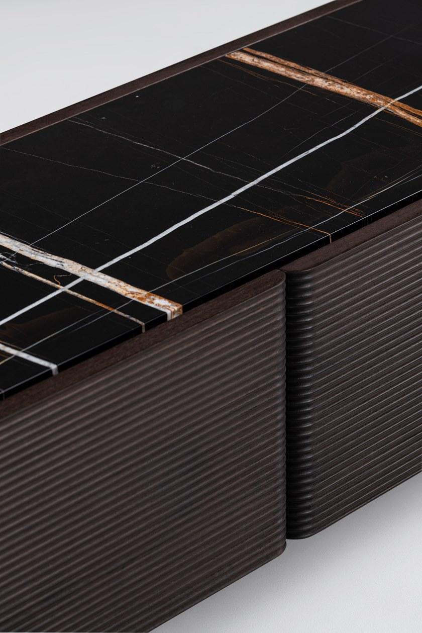 Milla & Milli Буфет из массива дерева с мраморной столешницей Waves sun-id-1436382 - Вид №3