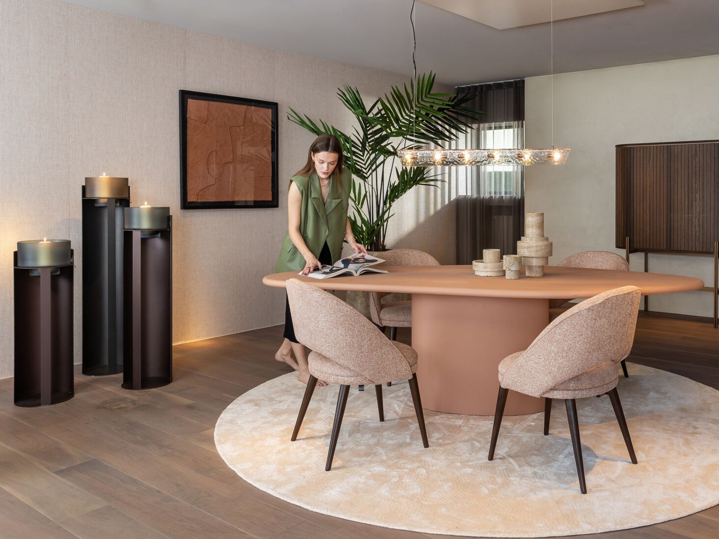 Стальные напольные подсвечники DÔME DECO KATLA ARCH-00114904 - Вид №1