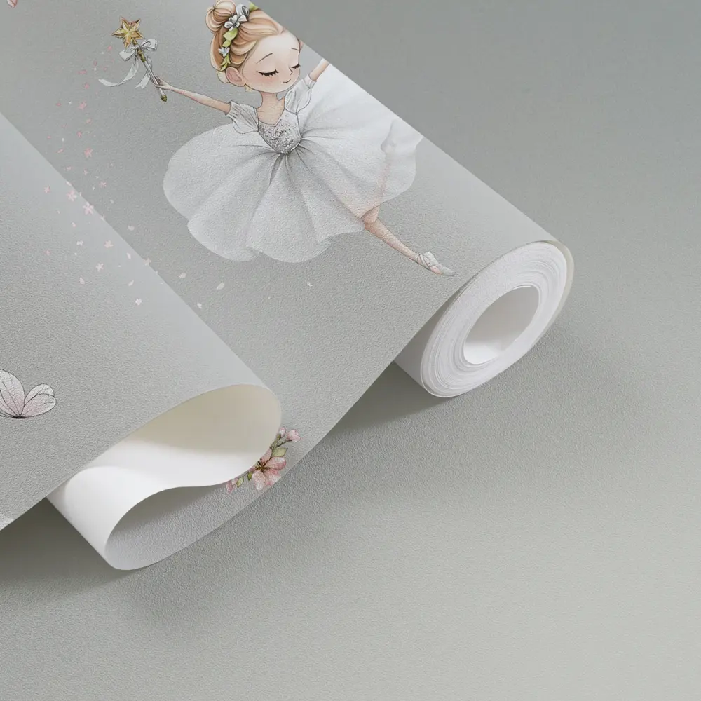 Обои флизелиновые Артекс Балерины серые 1.06 м 11498-02 STLM-2112578 - Вид №4