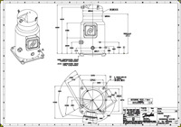 Danfoss SY — Герметичные спиральные компрессоры, R22, R134a, R407C SY380A4CBM Компрессор спиральный SY380A4CBM  - Вид №4