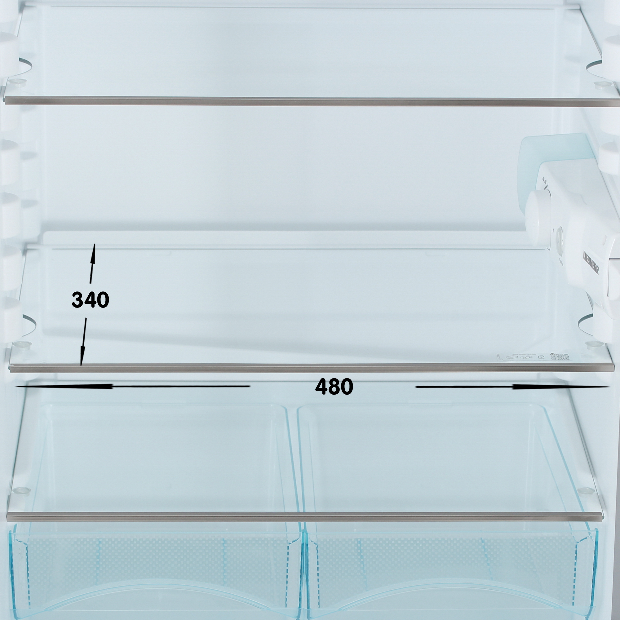 5457391 Холодильник с морозильником   Liebherr CUele 2331 серебристый STDN-0010894 - Вид №8