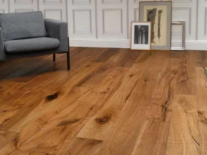 Signature Parquet Плавающий брашированный дубовый паркет Old story 2506027