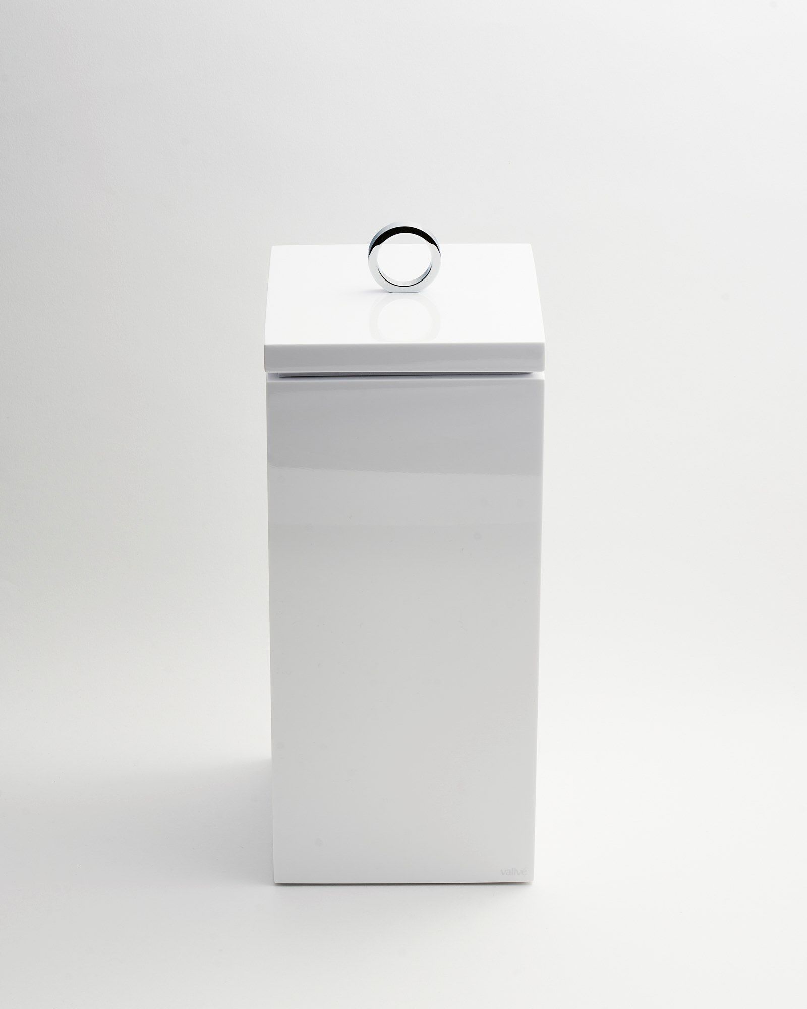 Мусорная корзина из смолы Vallvé куб ARCH-00094180 - Вид №1