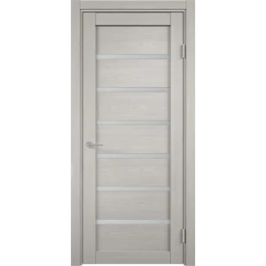 Дверь межкомнатная Кельн остекленная финиш-бумага ламинация цвет тернер серый 60х200 см (с замком)