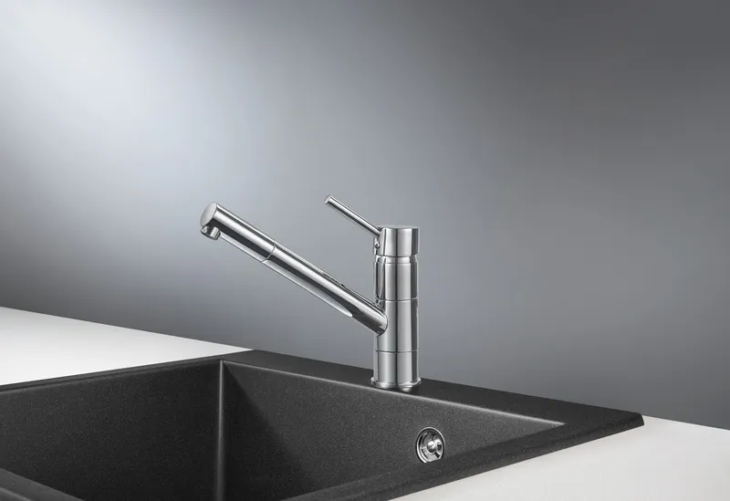 0010, ХРОМ СМЕСИТЕЛЬ КУХОННЫЙ GRANULA 10-ST56