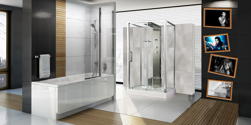 Душевая кабина премиального класса LOGIKA Lagard LOGIKA левосторонняя lgd-lga-f - Вид №1