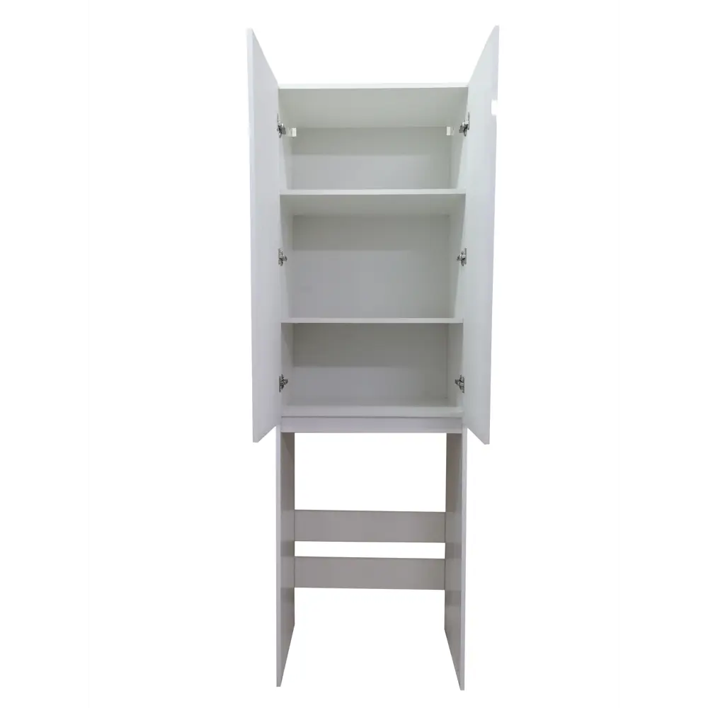 Шкаф для стиральной машины Лайн напольный 64x200 см цвет белый глянец Santreyd STLM-2017911 - Вид №2