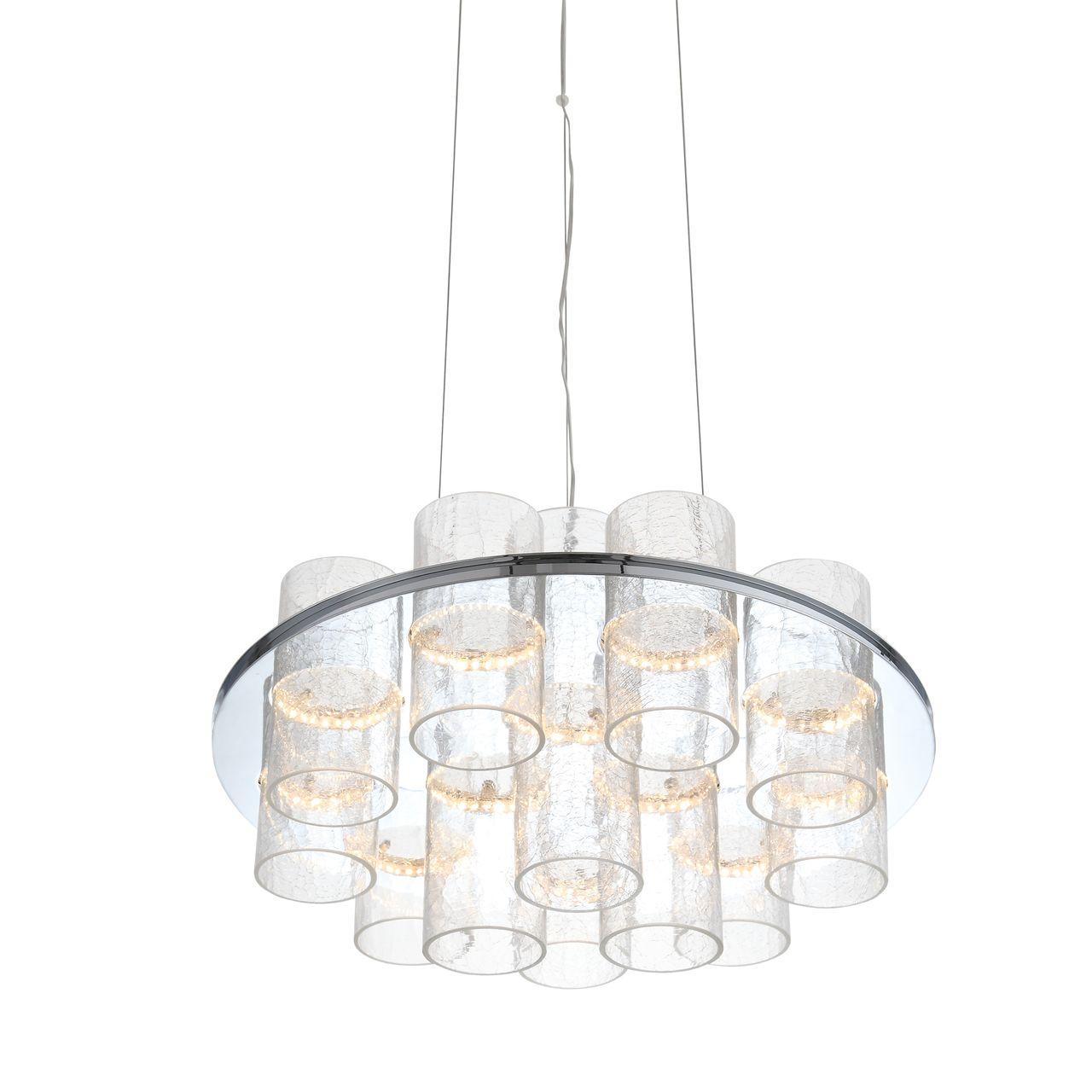 Подвесная светодиодная люстра ST Luce Biciere SL430.113.12 ST LUCE ДИЗАЙНЕРСКИЕ, BICIERE 222799 Хром  - Вид №3