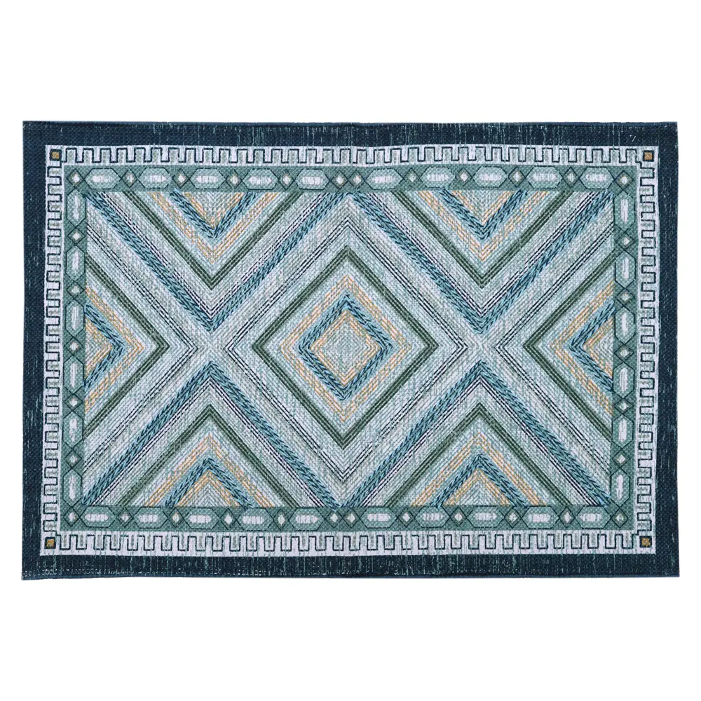 Коврик грязезащитный KREAFORTA Cauvery 60x90 см хлопок цвет перламутровый STLM-2198839 - Вид №1