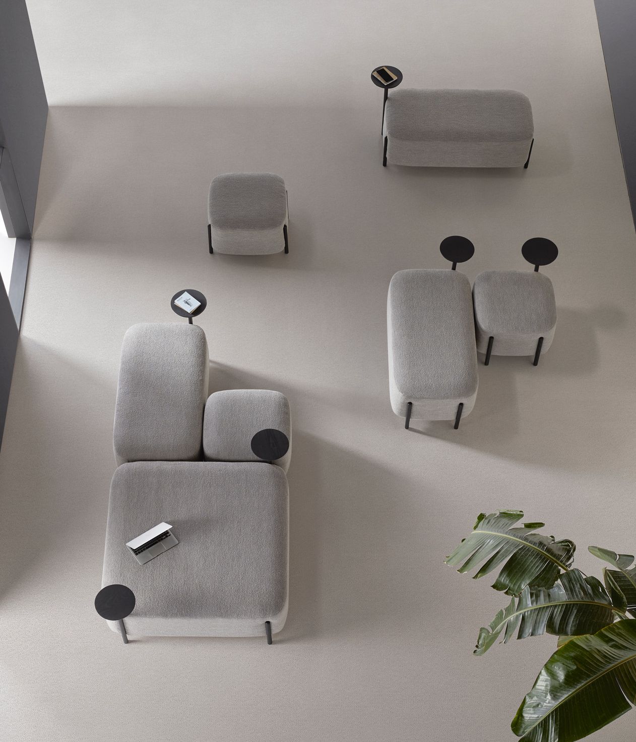 Мягкая скамейка из ткани Blasco&Vila RC Wood ARCH-00033908 - Вид №6