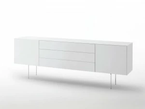 Glas Italia Хрустальный буфет с распашными дверцами с ящиками Magic box