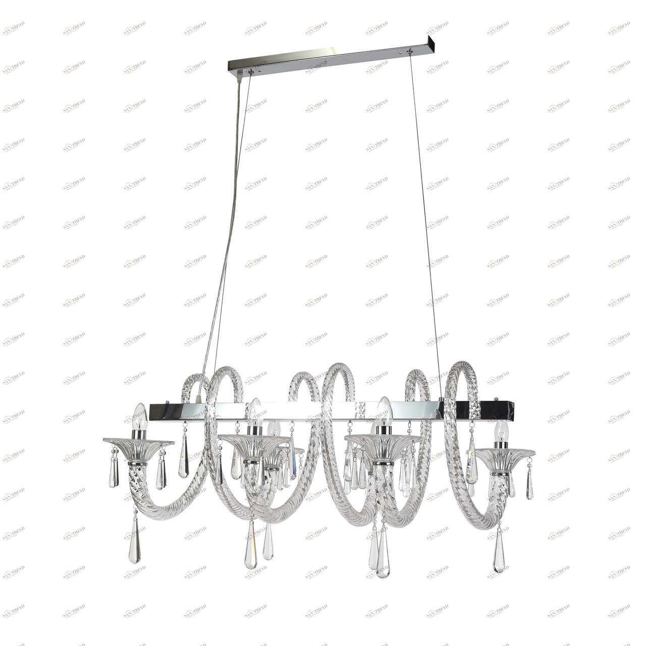 Подвесная люстра Lightstar Corno 821160 LIGHTSTAR ДИЗАЙНЕРСКИЕ, CORNO 056099 Хром 