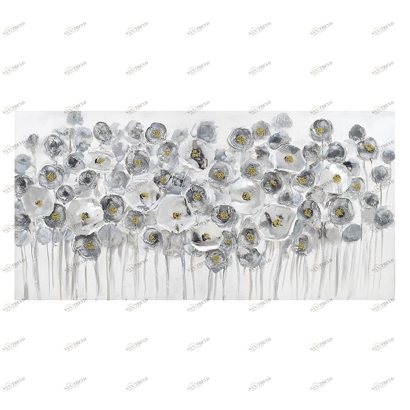 Картина на подрамнике белая TO4ROOMS  212827 Мультиколор 