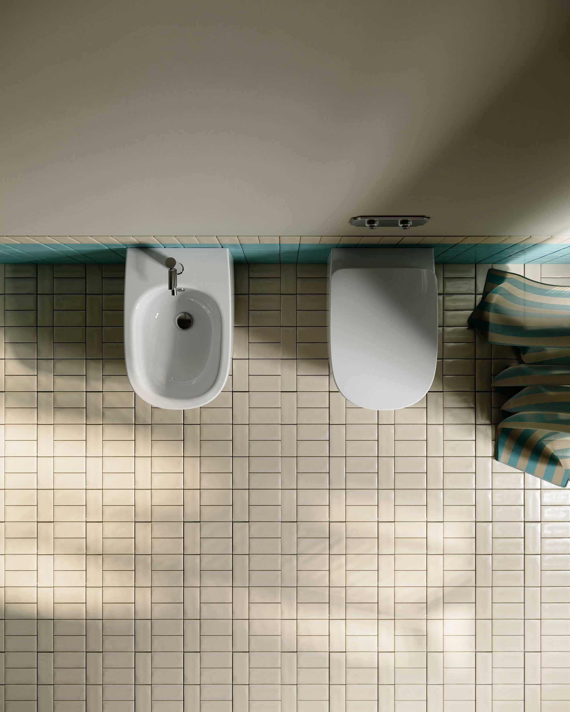 Напольная керамическая настенная проволока для биде ArtCeram шелк ARCH-00102400 - Вид №2