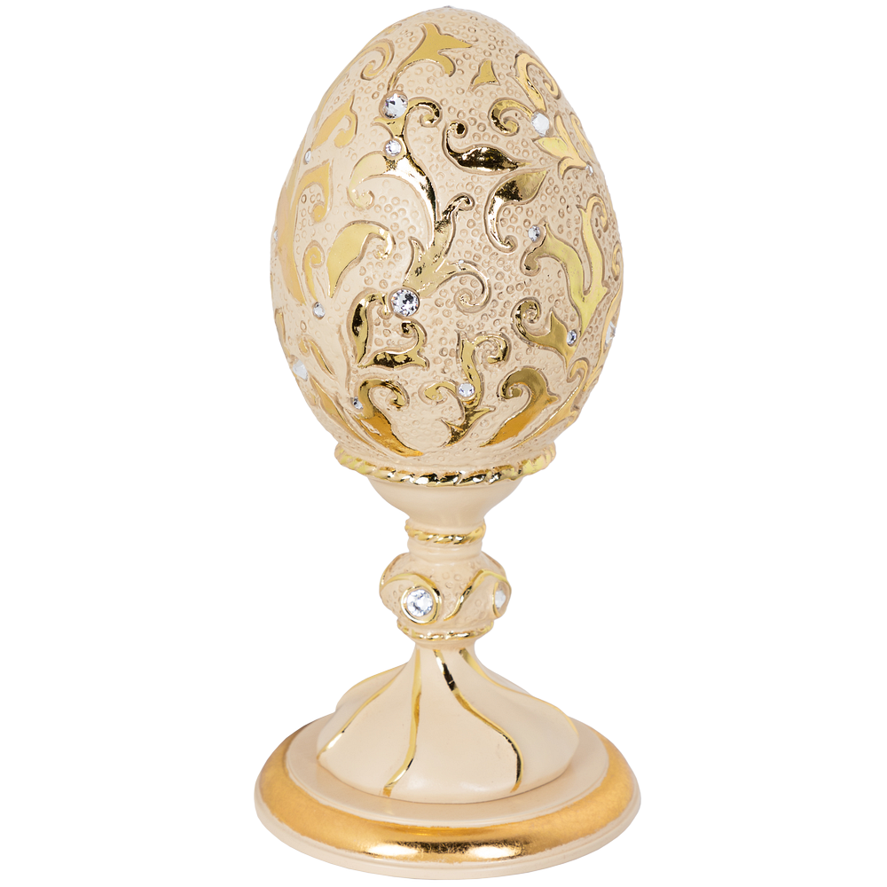 42009 Часы настольные Наследие Фаберже Айвори BOGACHO 4627138242117 - Вид №6