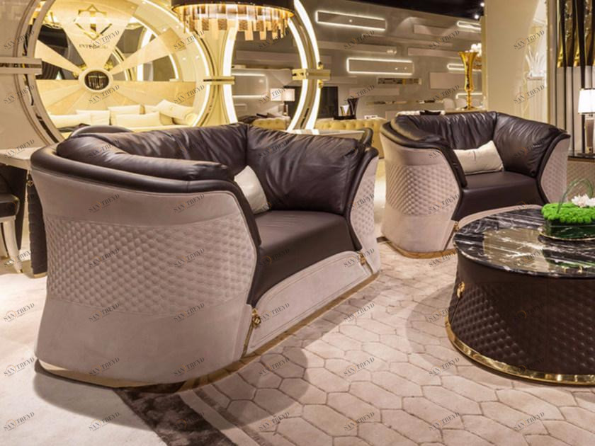 Turri Кожаное кресло по контракту Vogue sun-id-1492516