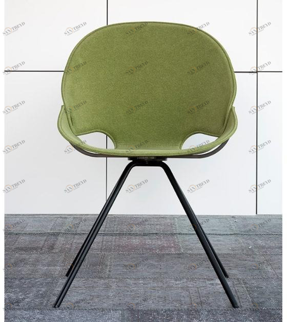 Tonon Вращающийся стул обитый тканью на жердочке [email protected] 923.12