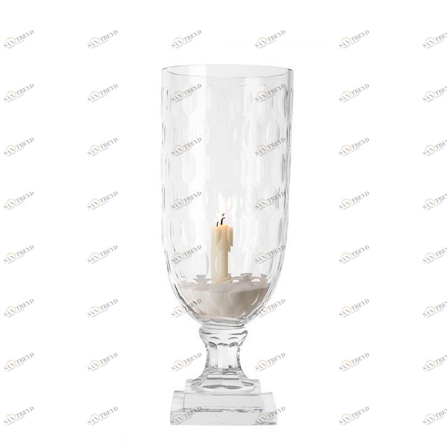 Подсвечник стеклянный прозрачный Purgare M от Eichholtz EICHHOLTZ EICHHOLTZ 060269 Прозрачный 