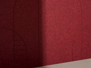 Рециркулированная пластиковая акустическая панель