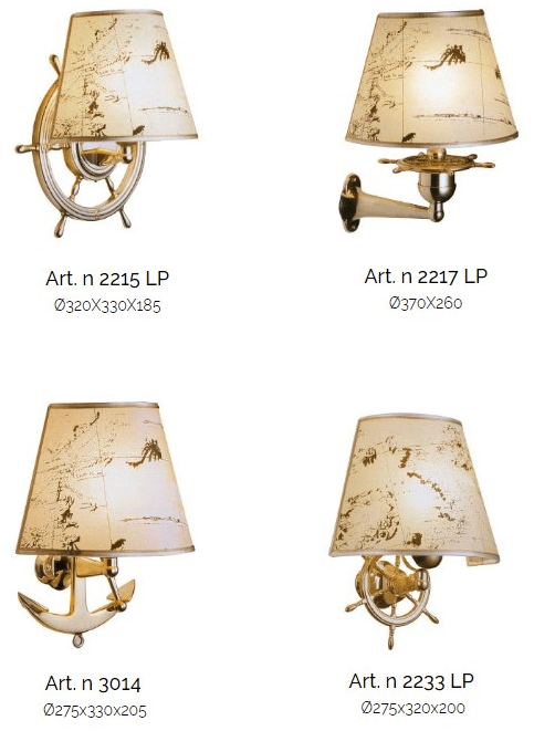 Caroti Настенный светильник из латуни Atlante 3014 - Вид №4