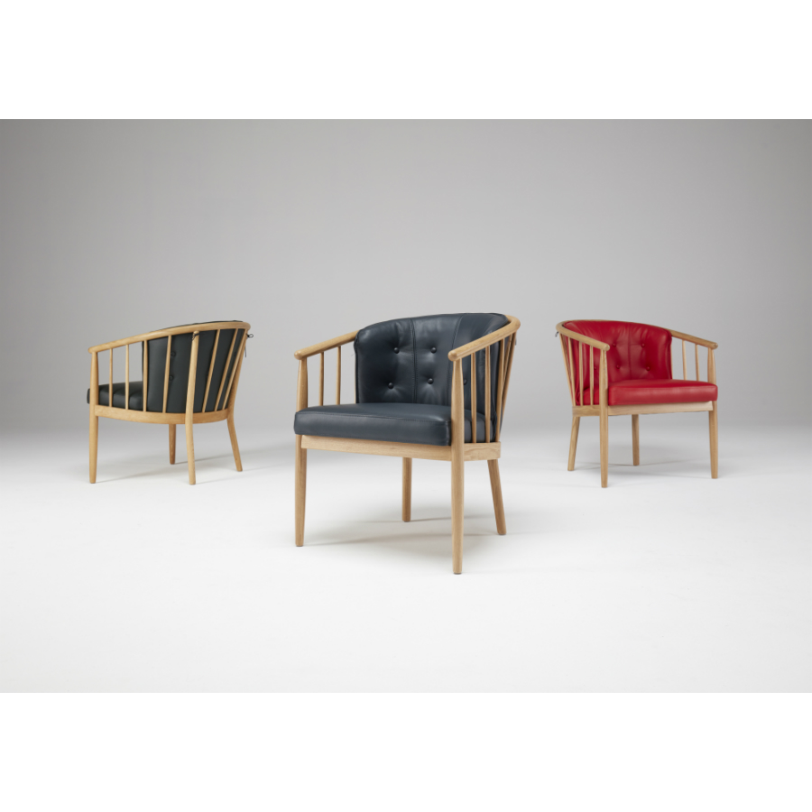 Кресло с восемью кнопками Anna, дуб, черное Kragelund 40600202800 - Вид №2