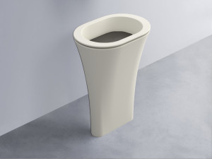 AMLA65-TL+AMPILO-FN+AMCOLO-TL Раковина Amedeo Ovale отдельностоящая cielo Enjoy + Amedeo