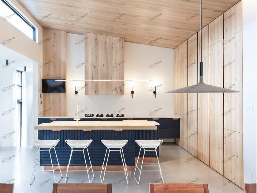 TM Italia Cucine Угловая кухня с островом Miuccia sun-id-1395784