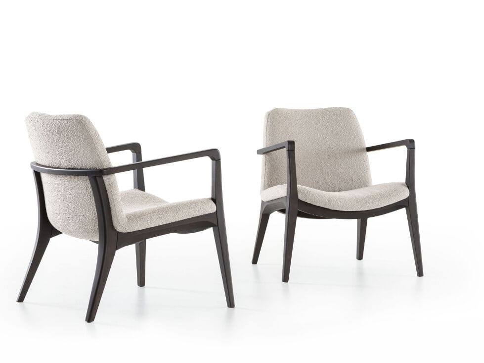 Кресло с подлокотниками с мягким сиденьем Pacini & Cappellini ARCH-00071818 - Вид №1