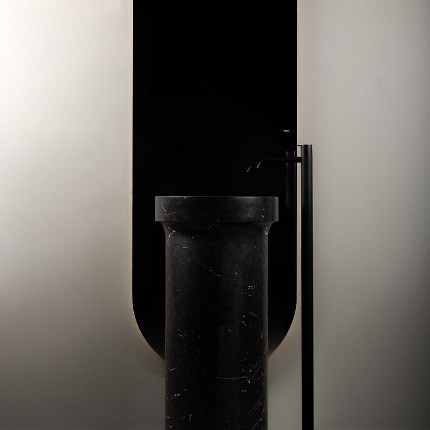 Овальное зеркало со встроенным освещением для ванной комнаты Inbani слой ARCH-00038871 - Вид №11