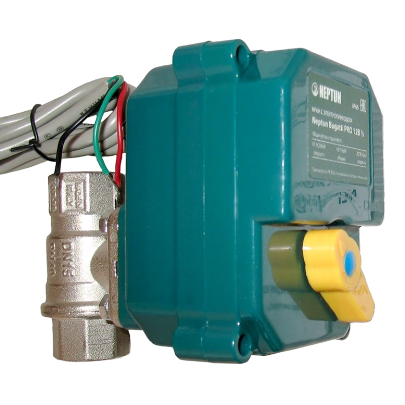 Кран с электроприводом Neptun Bugatti Pro ССТ 12В 3/4" 43054037000003 - Вид №1