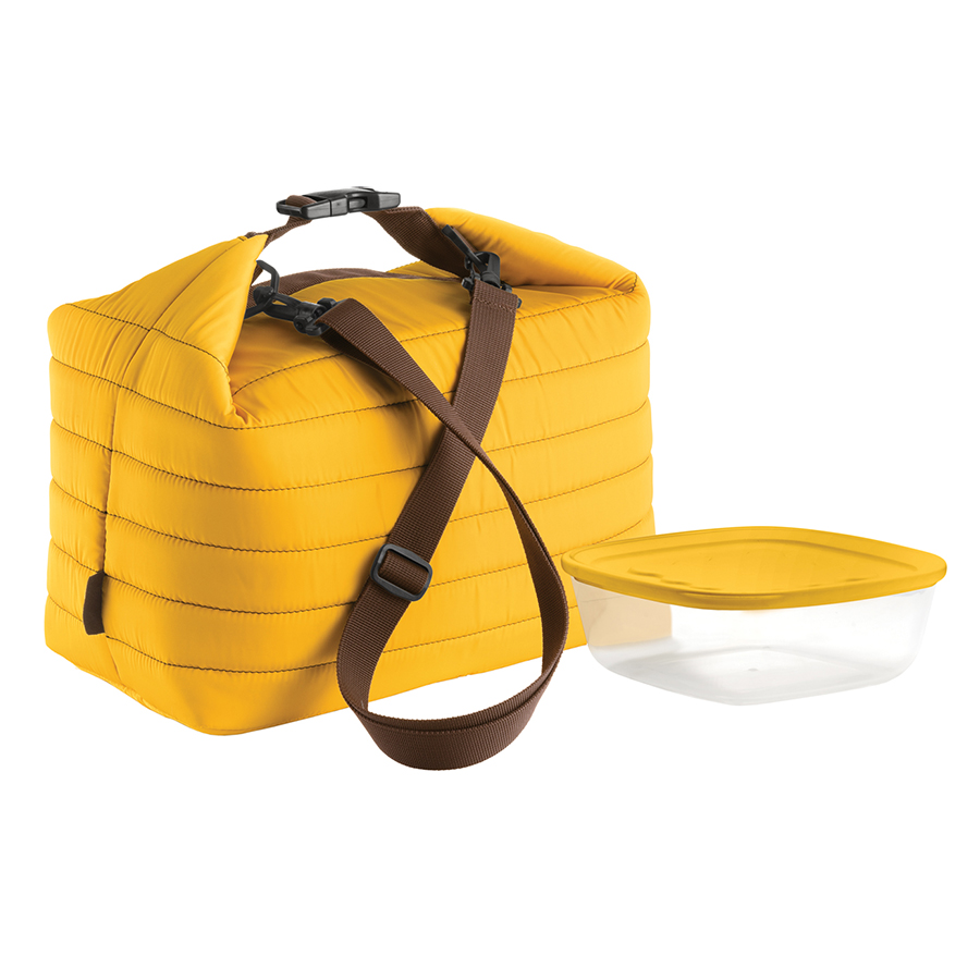 032903165 Набор из термосумки и контейнера handy, 3 л, оранжевый Guzzini 