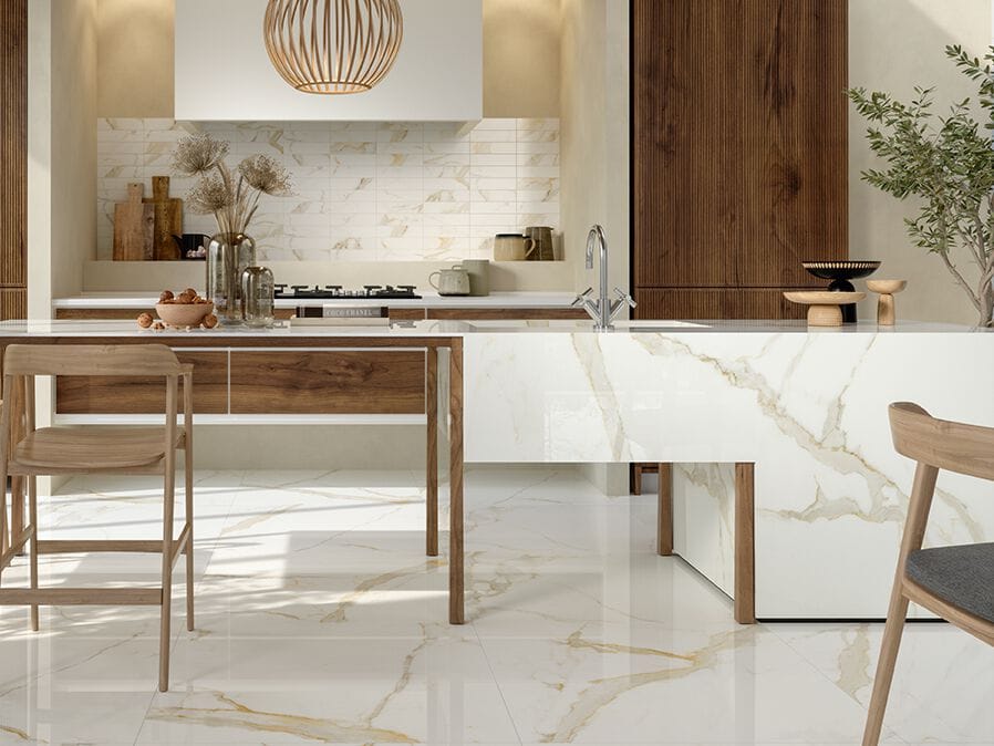 Пол / керамогранит с мраморным эффектом Marca Corona скульптурная ARCH-00115502