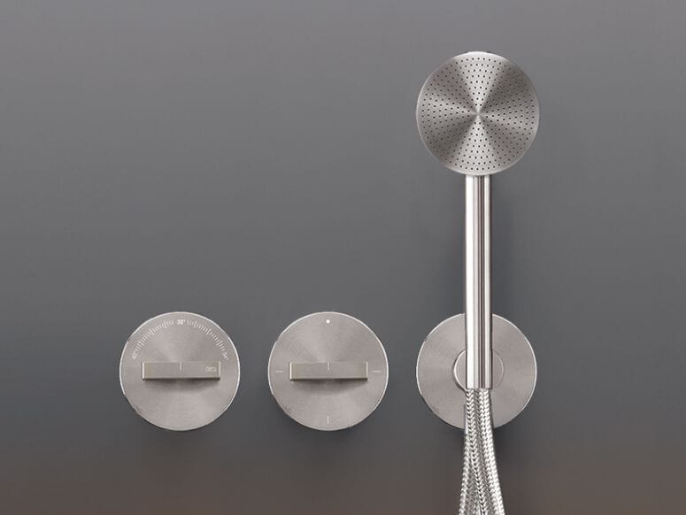 Термостатический смеситель для ванны / душа из нержавеющей стали с переключателем CEADESIGN Бар ARCH-00086004 - Вид №1