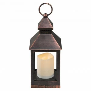 Лампа настольная медного цвета Globo Fanal I 28192-12 GLOBO ФОНАРЬ 00-3906959 Медь