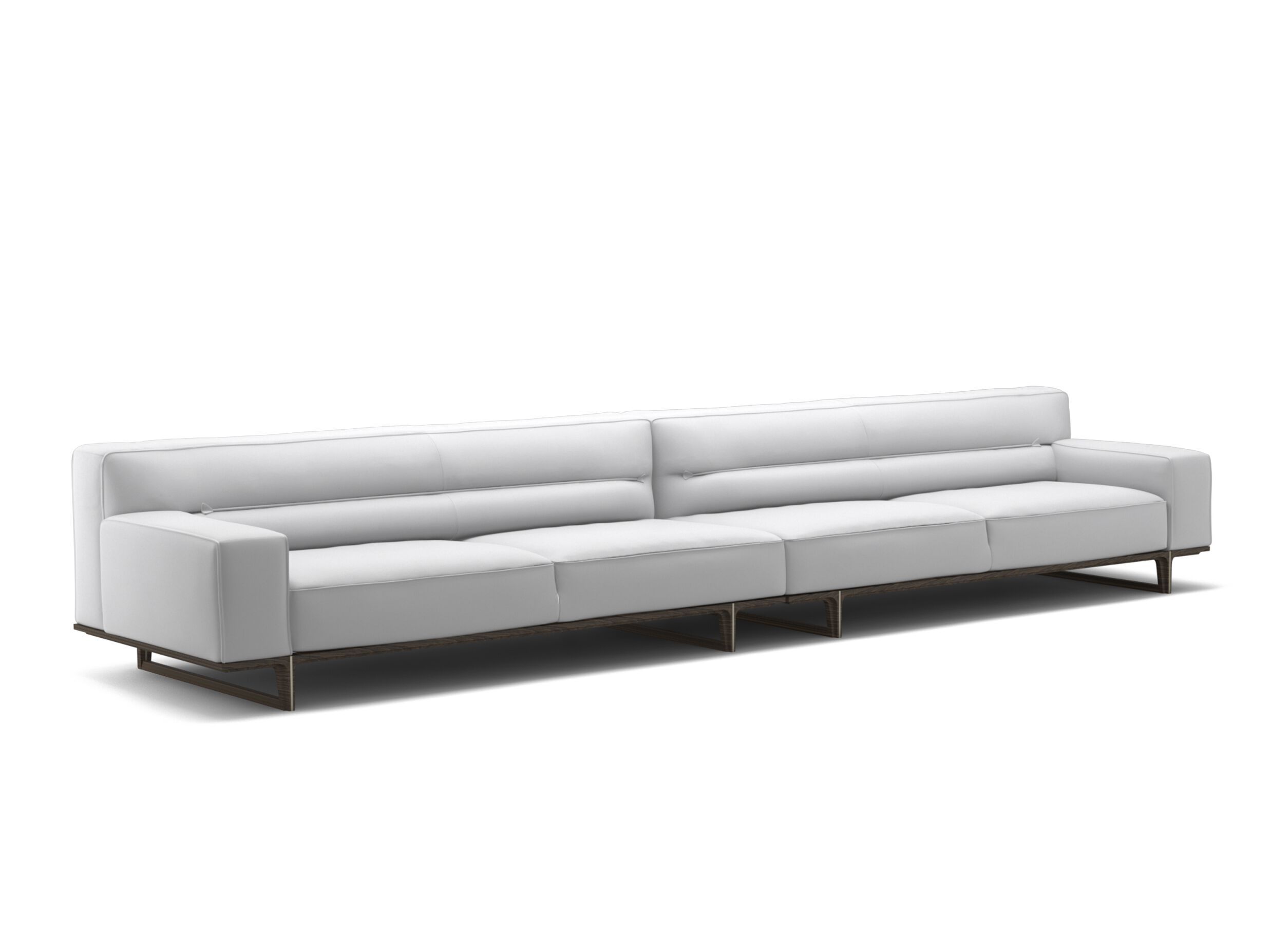 4-местный кожаный диван Natuzzi Italia кендо ARCH-00014783