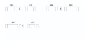 Деревянный квадратный журнальный столик