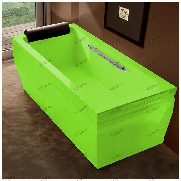 Ванна с рамой салатовая Gruppo Treesse Blanque 1880 V1681-SX-S VTLV1681SXS