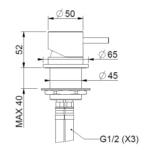 Пульт дистанционного управления из нержавеющей стали BEAMTECH Level ARCH-00091613 - Вид №2