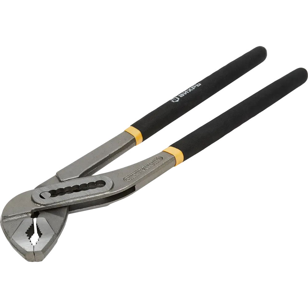 Клещи переставные ВИХРЬ для точного захвата круглых деталей 84609165 STLM-1497885