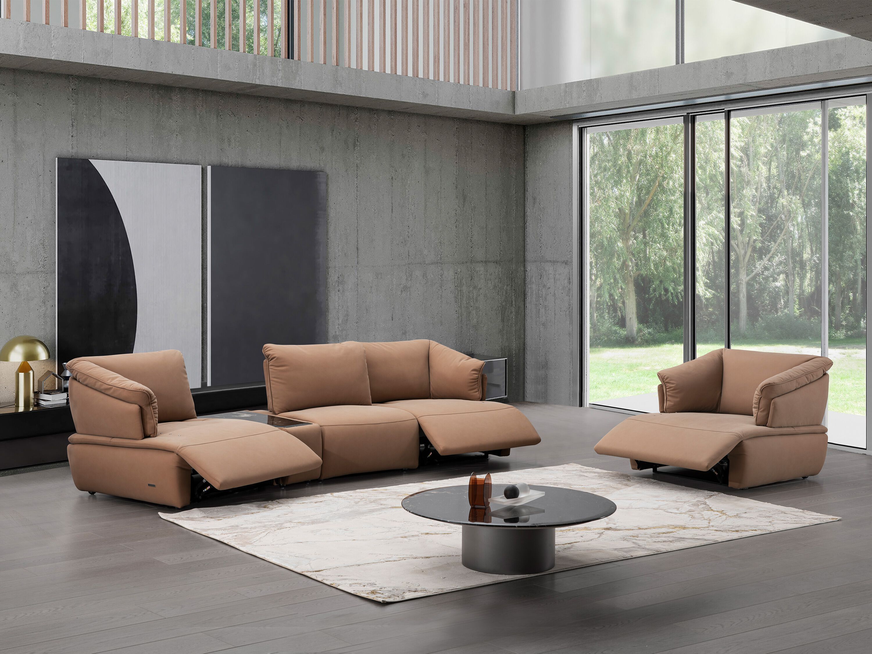 Кожаное кресло с электрическим движением CAMPO DE' FIORI Coast ARCH-00061298 - Вид №4