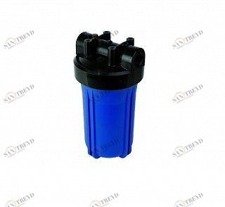 Корпус ГЕЙЗЕР ВВ 10"для холодной воды, без ниппелей, с латунными вставками 50715