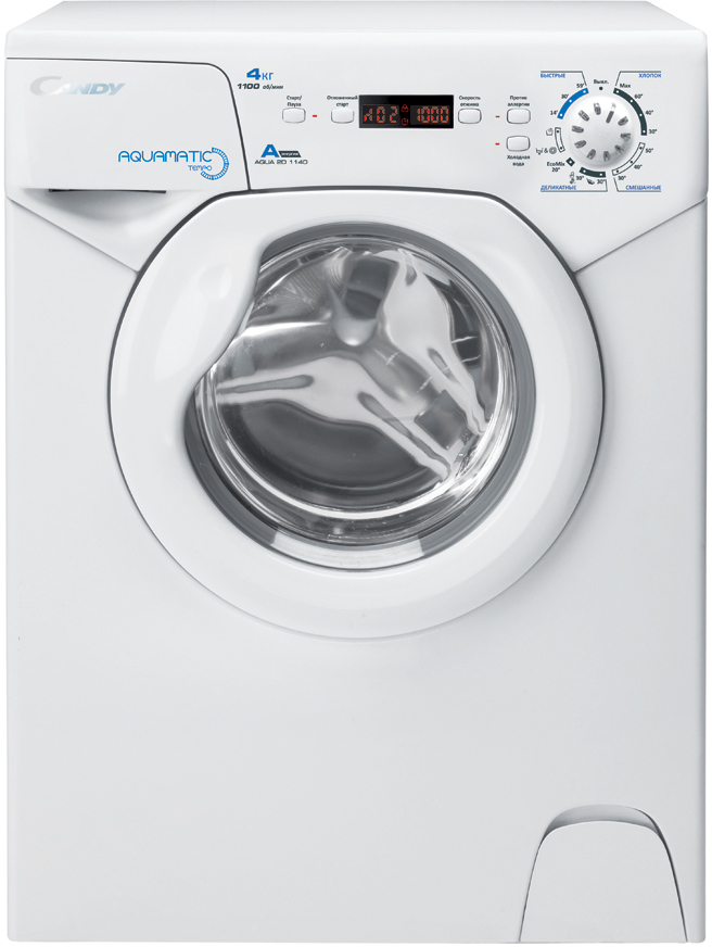 AQUAMATIC 2D1140-07 Стиральная машина / 70x51x46, фронтальная загрузка, 4 кг, отжим до 1100 об/мин Candy Santreyd 