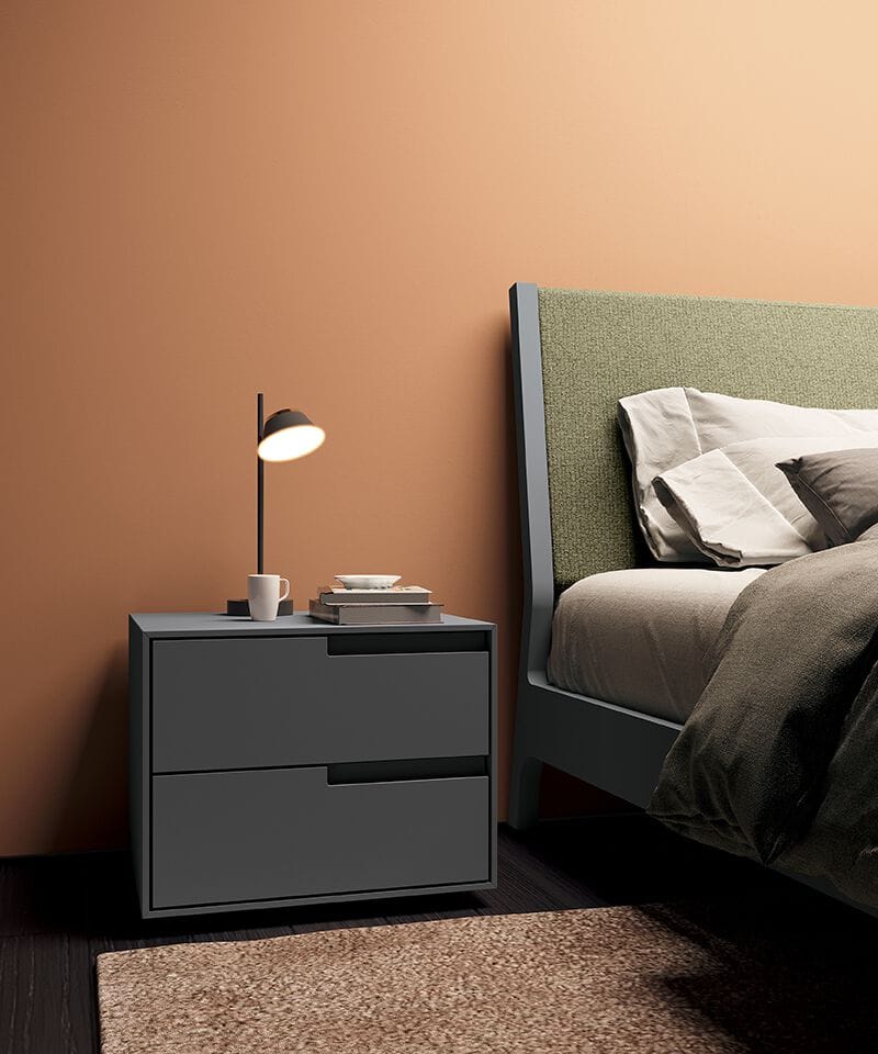 Деревянная двуспальная кровать с мягким изголовьем Febal Casa LISBOA SOFT ARCH-00075723 - Вид №3