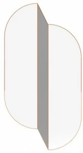 Jetclass Настенное зеркало  Jmg401