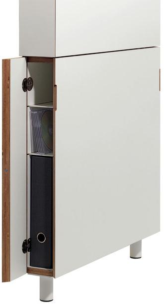 Müller Small Living Письменный стол из березы с откидными дверцами  Fl110  - Вид №9