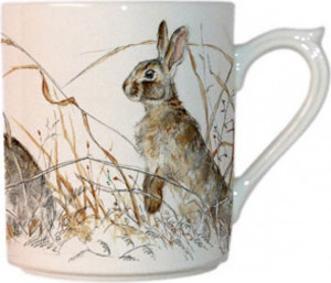 92366 Gien Кружка Gien Солонь. Кролик 300мл, фаянс Фаянс