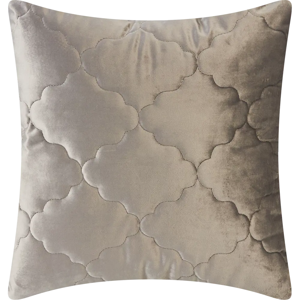 Подушка Ромб 50x50 см цвет серый LINEN WAY STLM-2148168