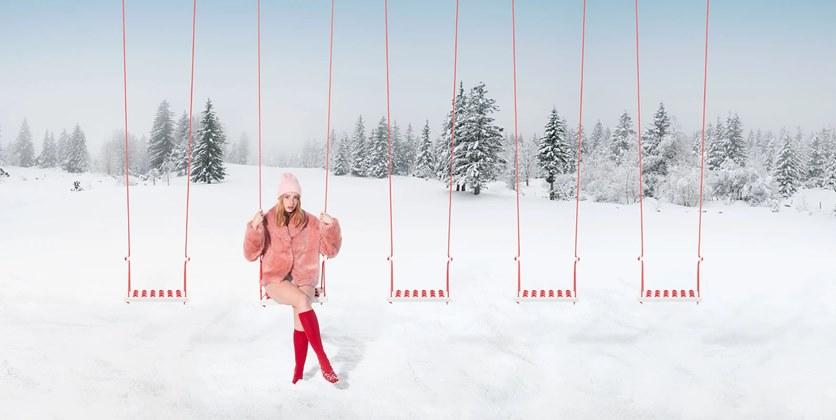 Diabla Подвесное сиденье из полиэтилена и полиэфирного троса sun-id-1349442 - Вид №3